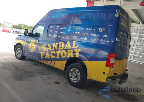 2019 Nissan Nv Cargo Nv3500 Hd Sl V8 из США, поврежденный, VIN 1N6AF0LYXKN803311